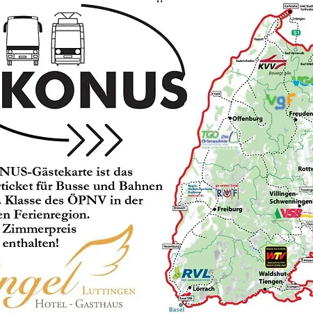 فندق Hotel-gasthaus Engel Luttingen لاوفنبورغ